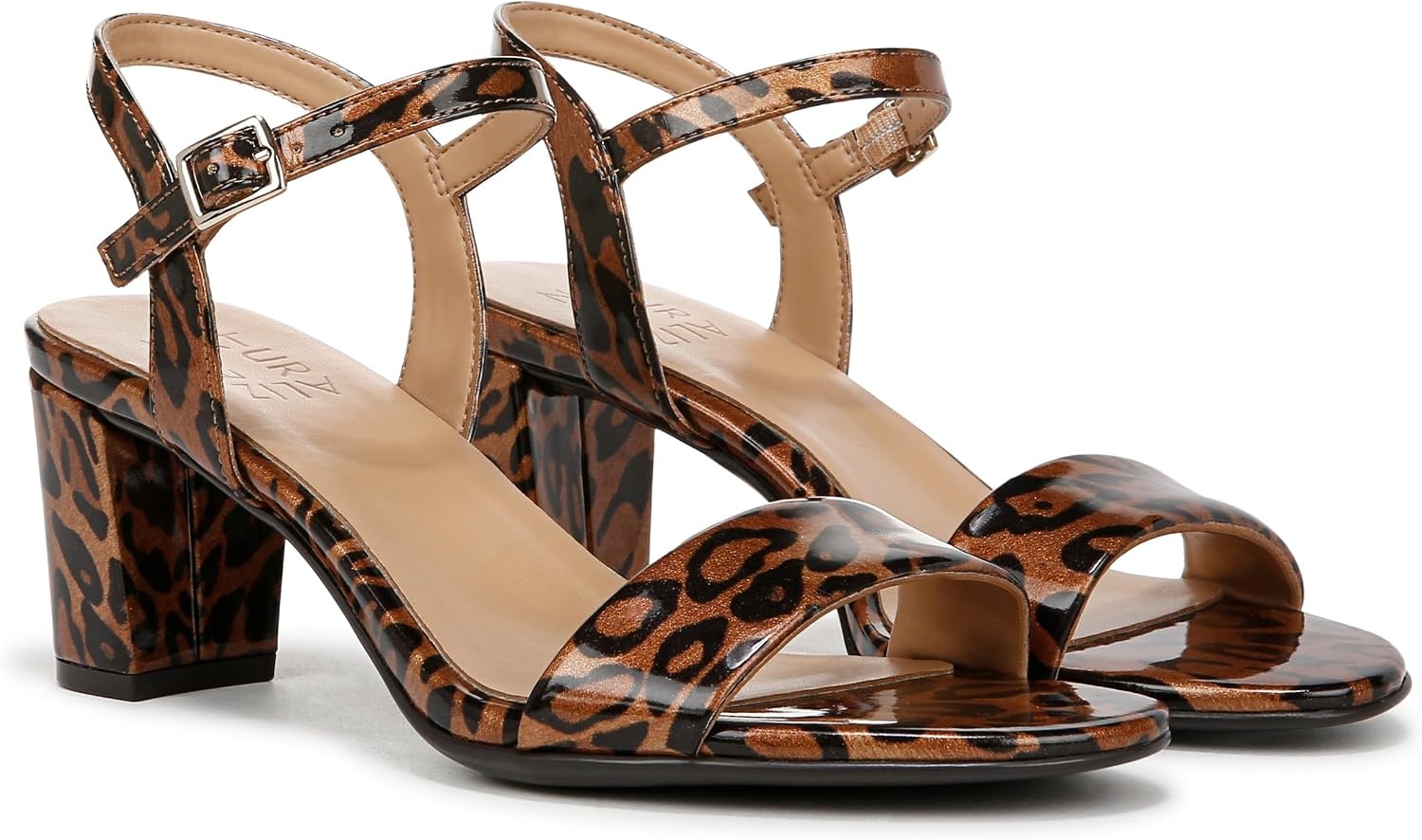 image:imageNaturalizer Womens Bristol SandalAnimal Print Cheetah Patent