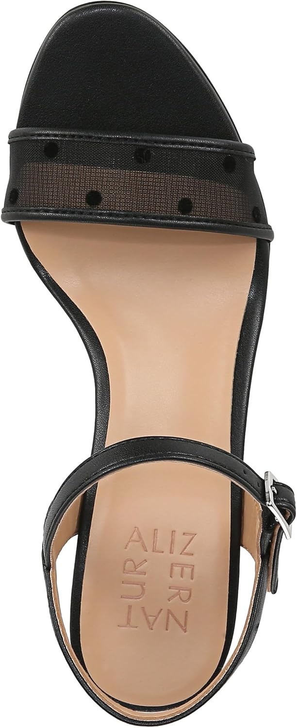 image:imageNaturalizer Womens Bristol SandalBlack Mesh Polka Dot