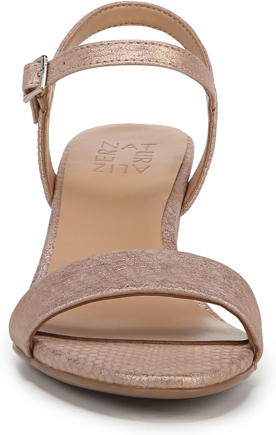 image:imageNaturalizer Womens Bristol SandalBlush Pink Metallic Snake