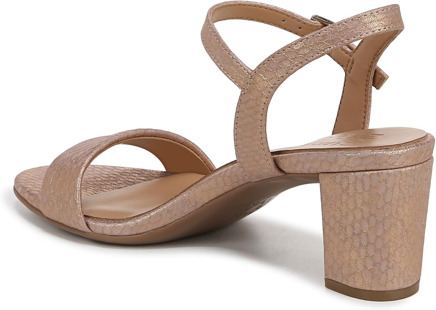 image:imageNaturalizer Womens Bristol SandalBlush Pink Metallic Snake