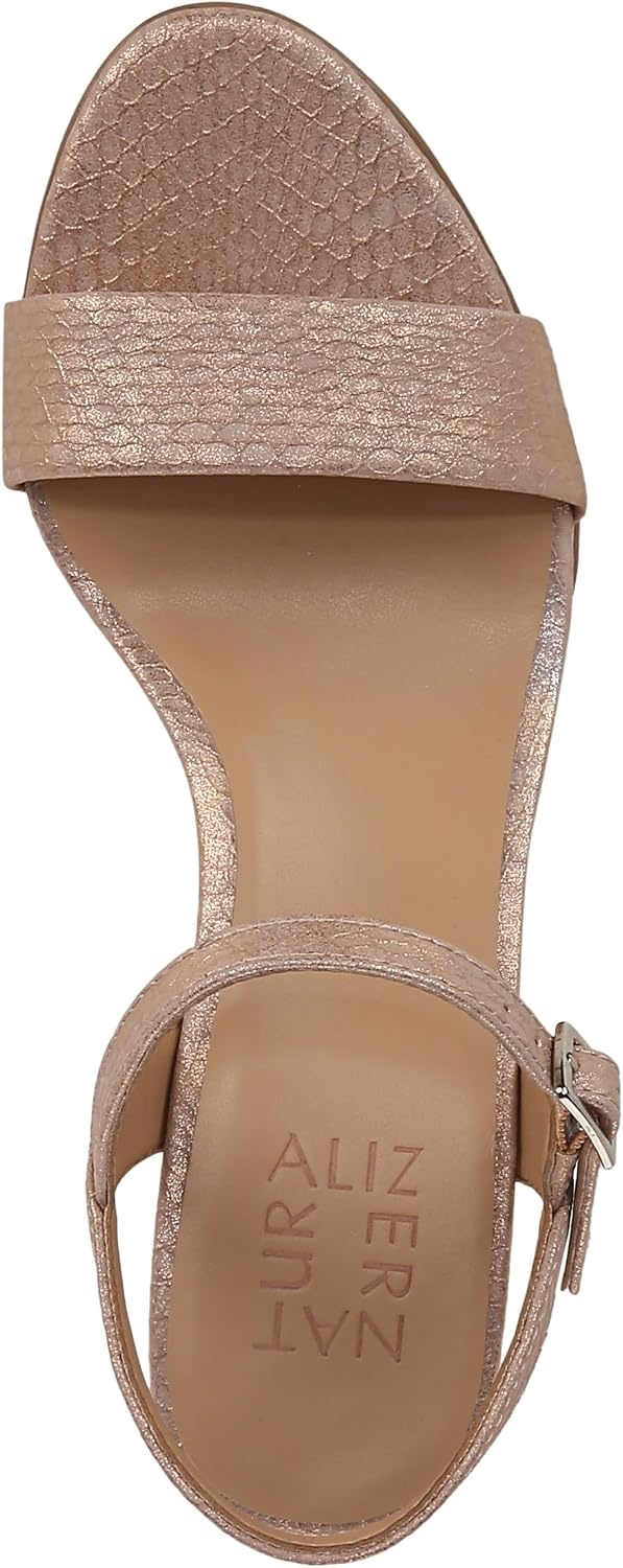 image:imageNaturalizer Womens Bristol SandalBlush Pink Metallic Snake