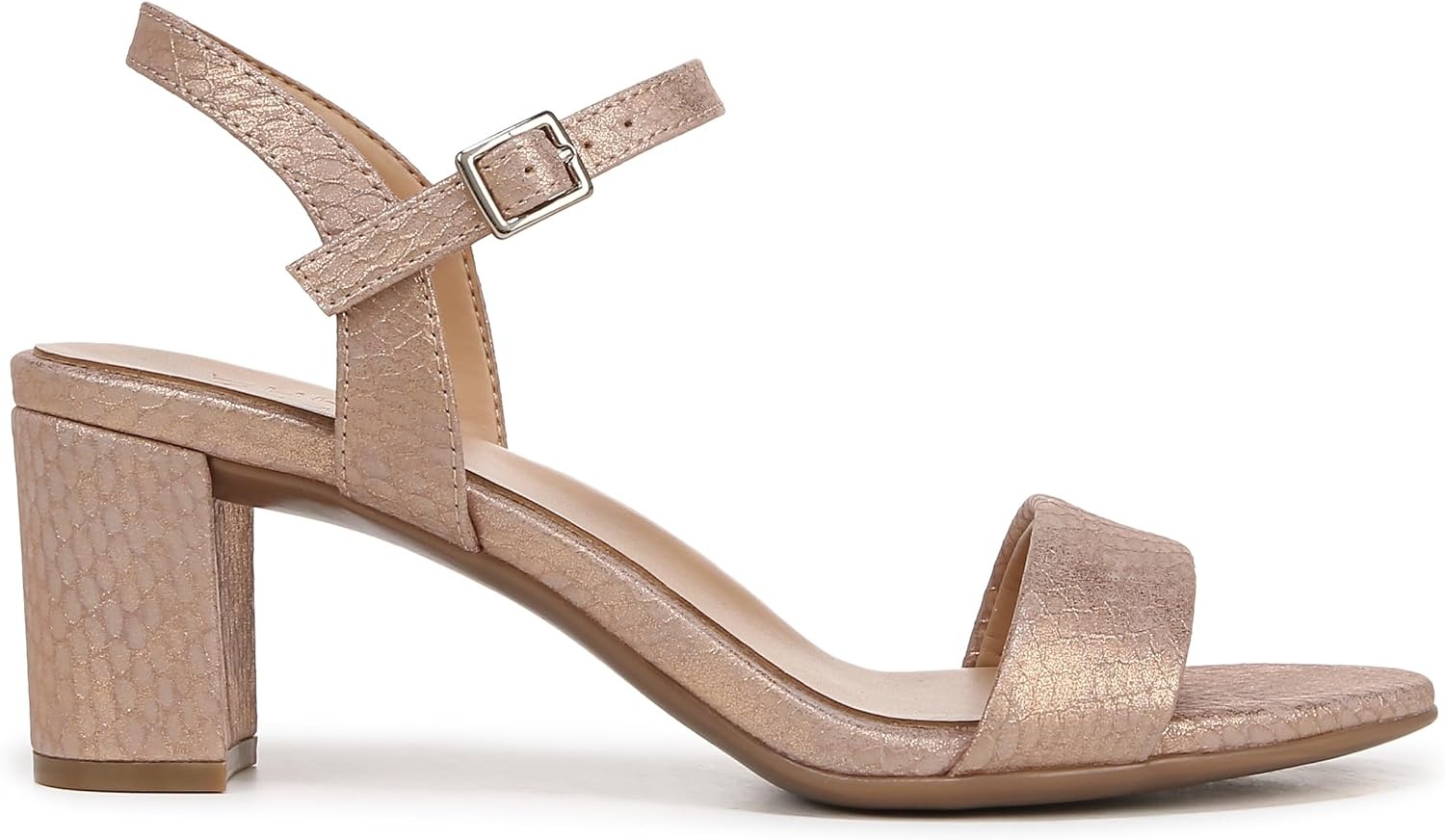 image:imageNaturalizer Womens Bristol SandalBlush Pink Metallic Snake