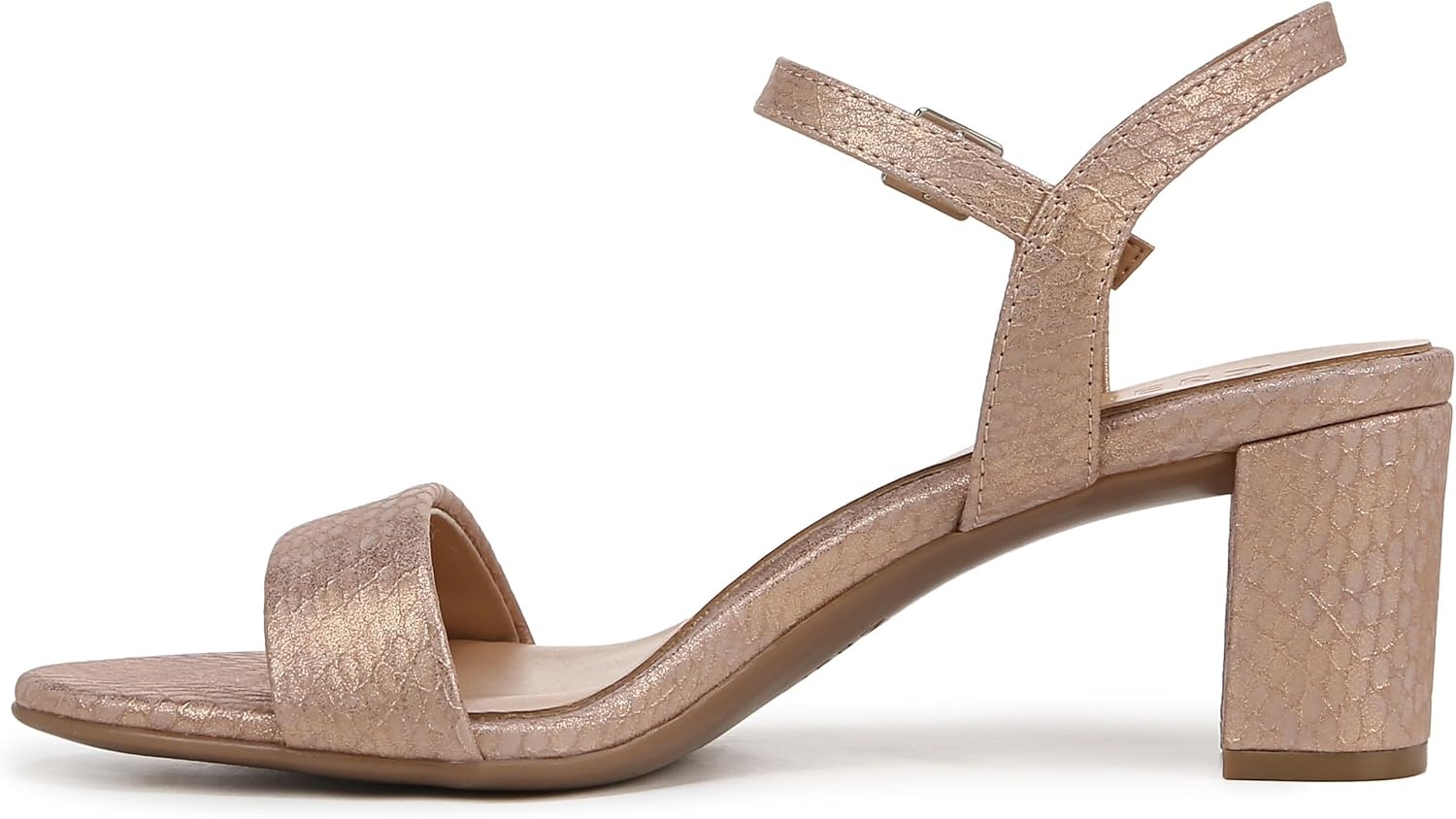 image:imageNaturalizer Womens Bristol SandalBlush Pink Metallic Snake