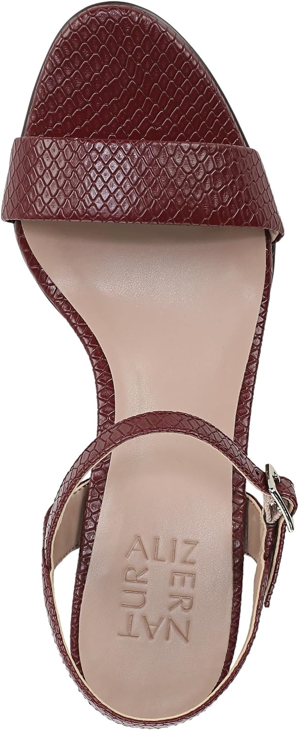 image:imageNaturalizer Womens Bristol SandalCranberry Red Faux Leather