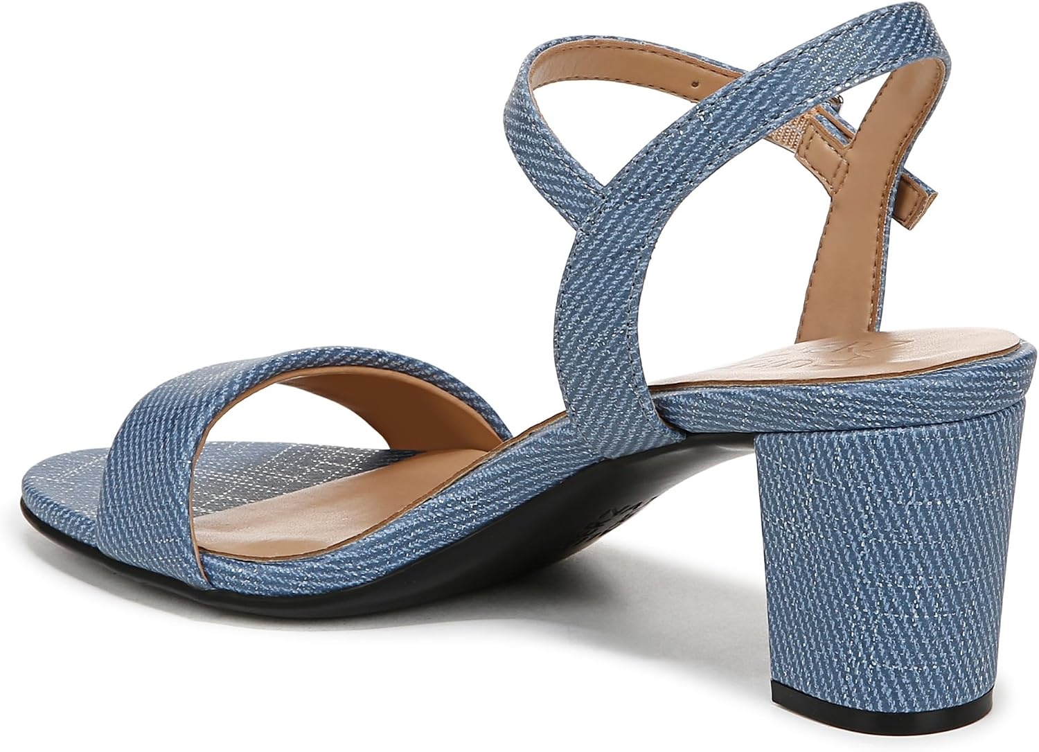 image:imageNaturalizer Womens Bristol SandalDenim Blue Metallic Twill