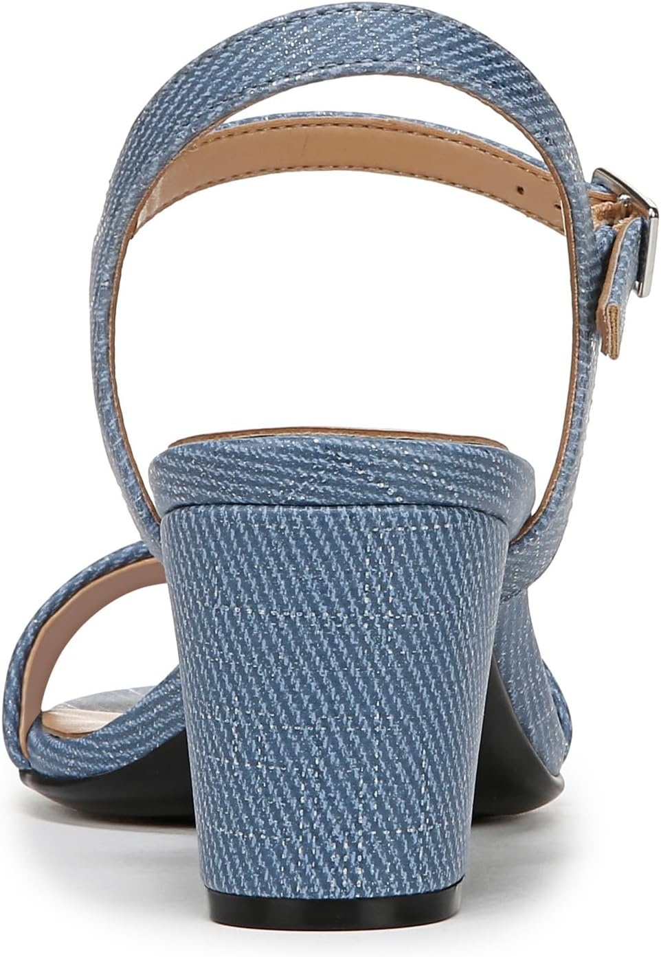 image:imageNaturalizer Womens Bristol SandalDenim Blue Metallic Twill