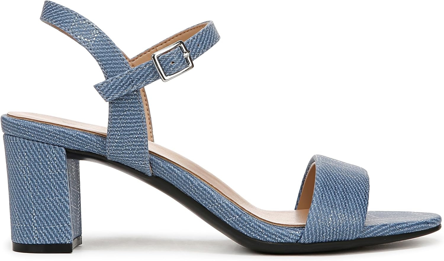 image:imageNaturalizer Womens Bristol SandalDenim Blue Metallic Twill