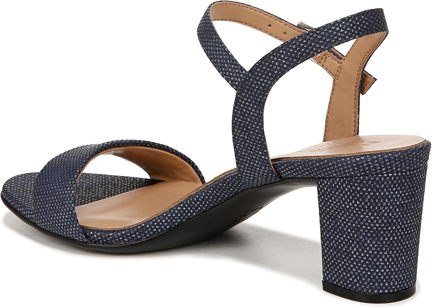 image:imageNaturalizer Womens Bristol SandalNavy Blue Textured Metallic