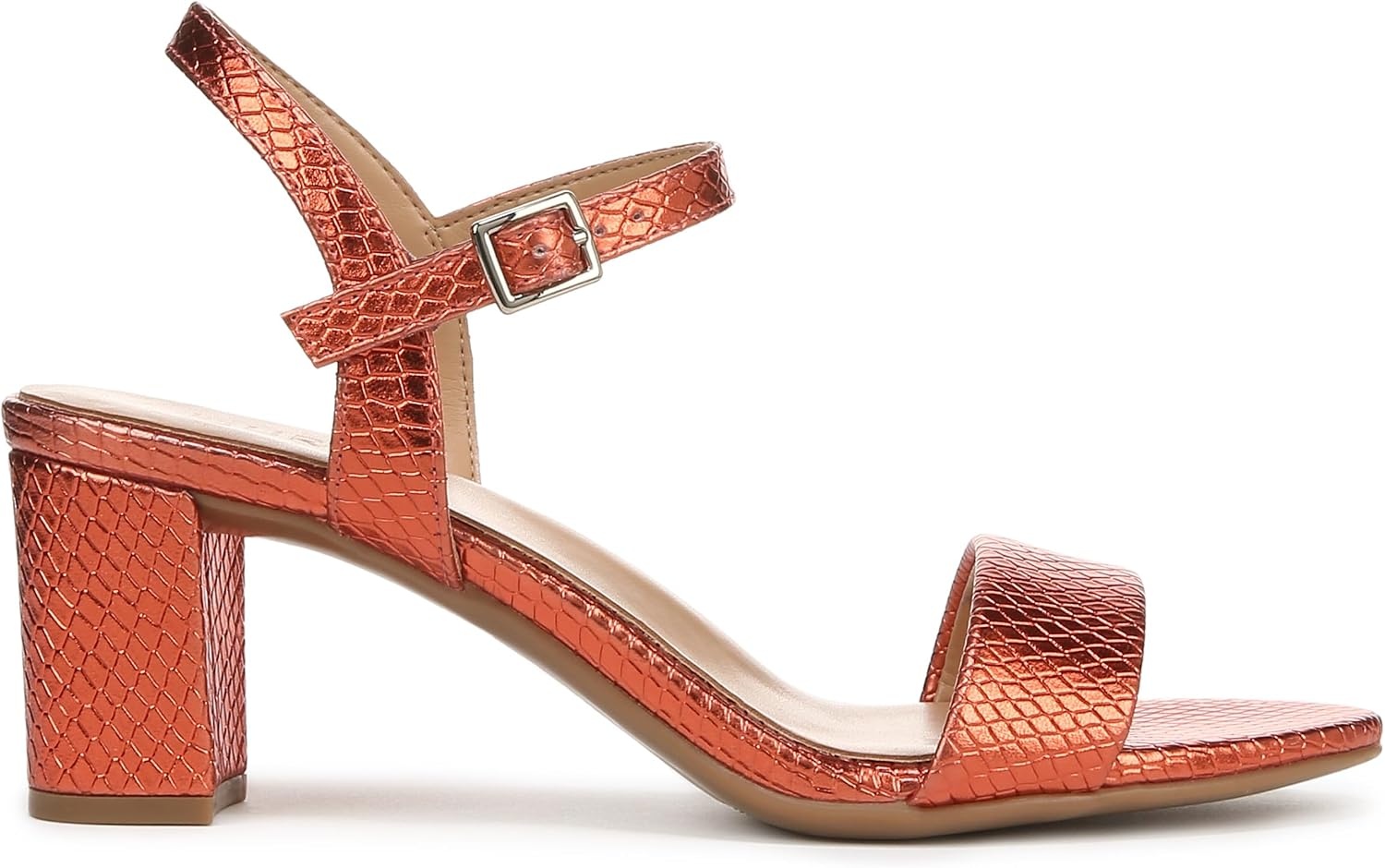 image:imageNaturalizer Womens Bristol SandalOrange Metallic Snake
