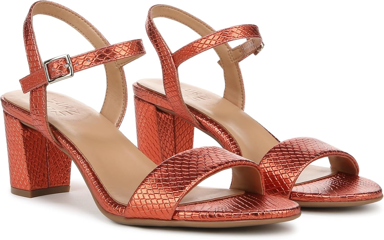 image:imageNaturalizer Womens Bristol SandalOrange Metallic Snake