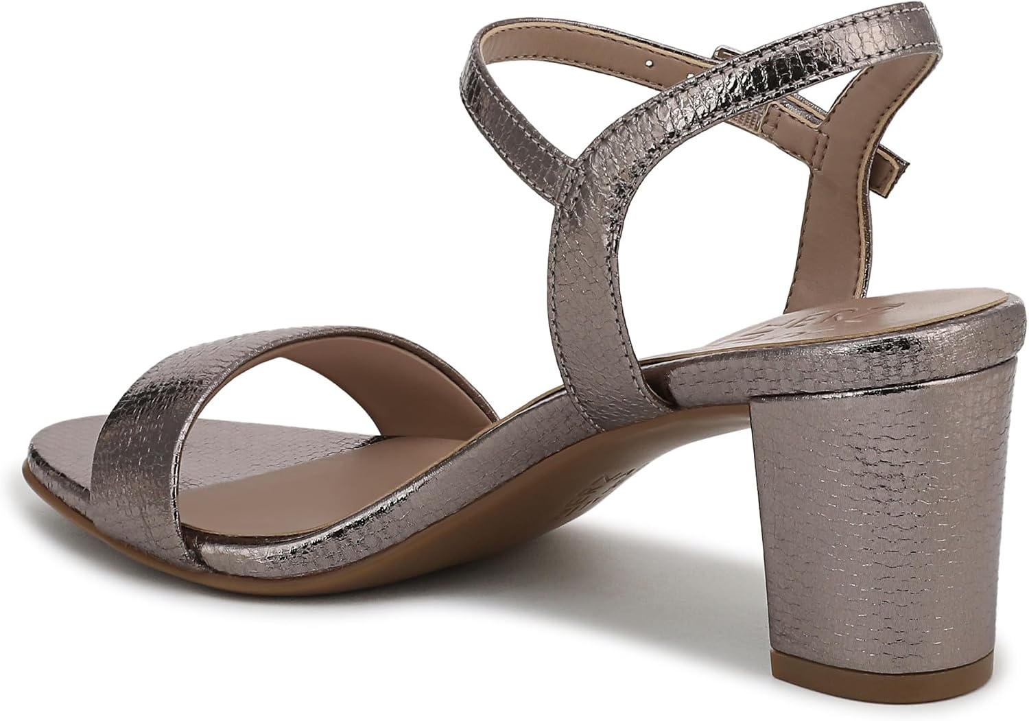 image:imageNaturalizer Womens Bristol SandalPatina Pewter Faux Leather