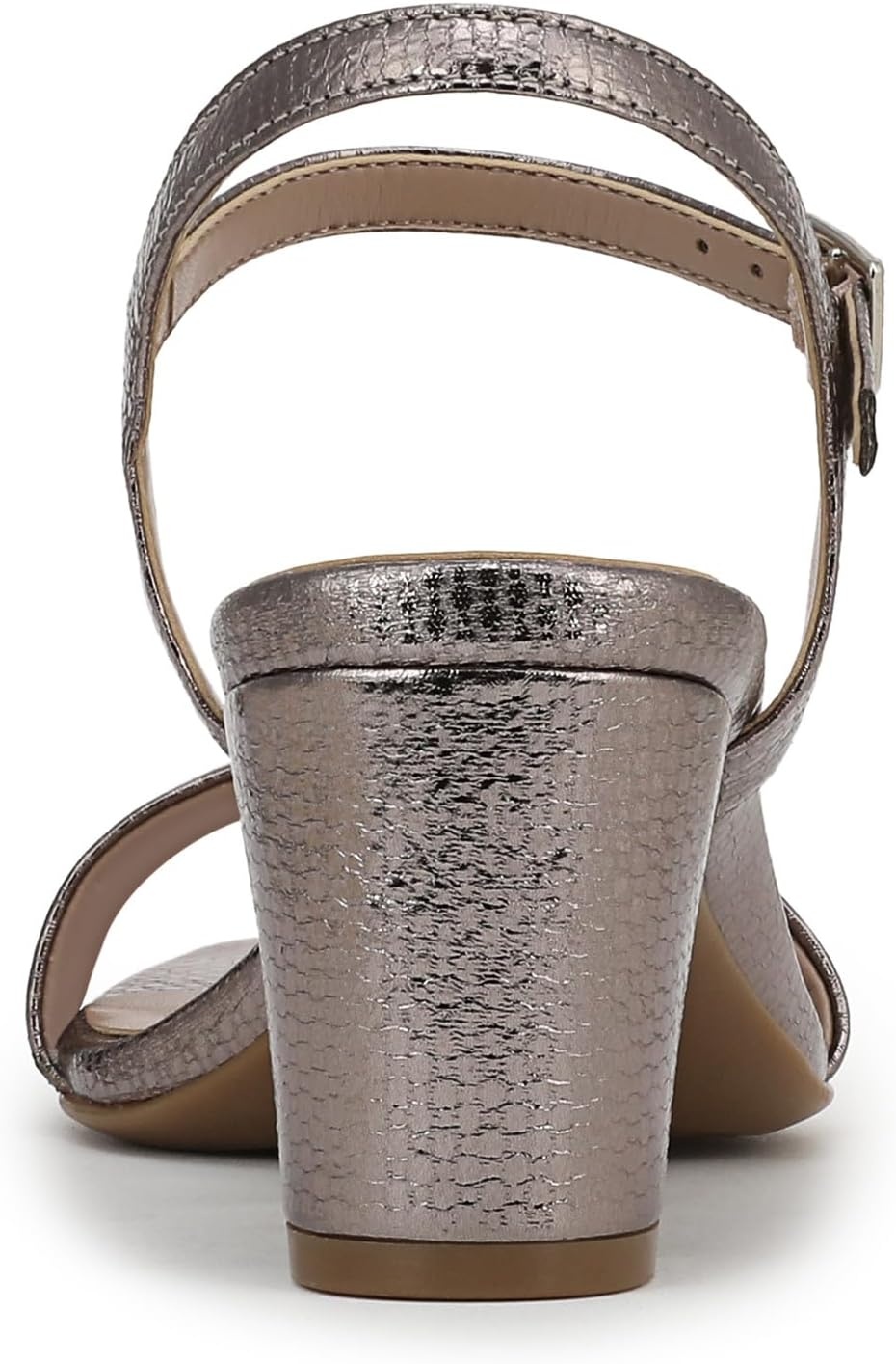 image:imageNaturalizer Womens Bristol SandalPatina Pewter Faux Leather
