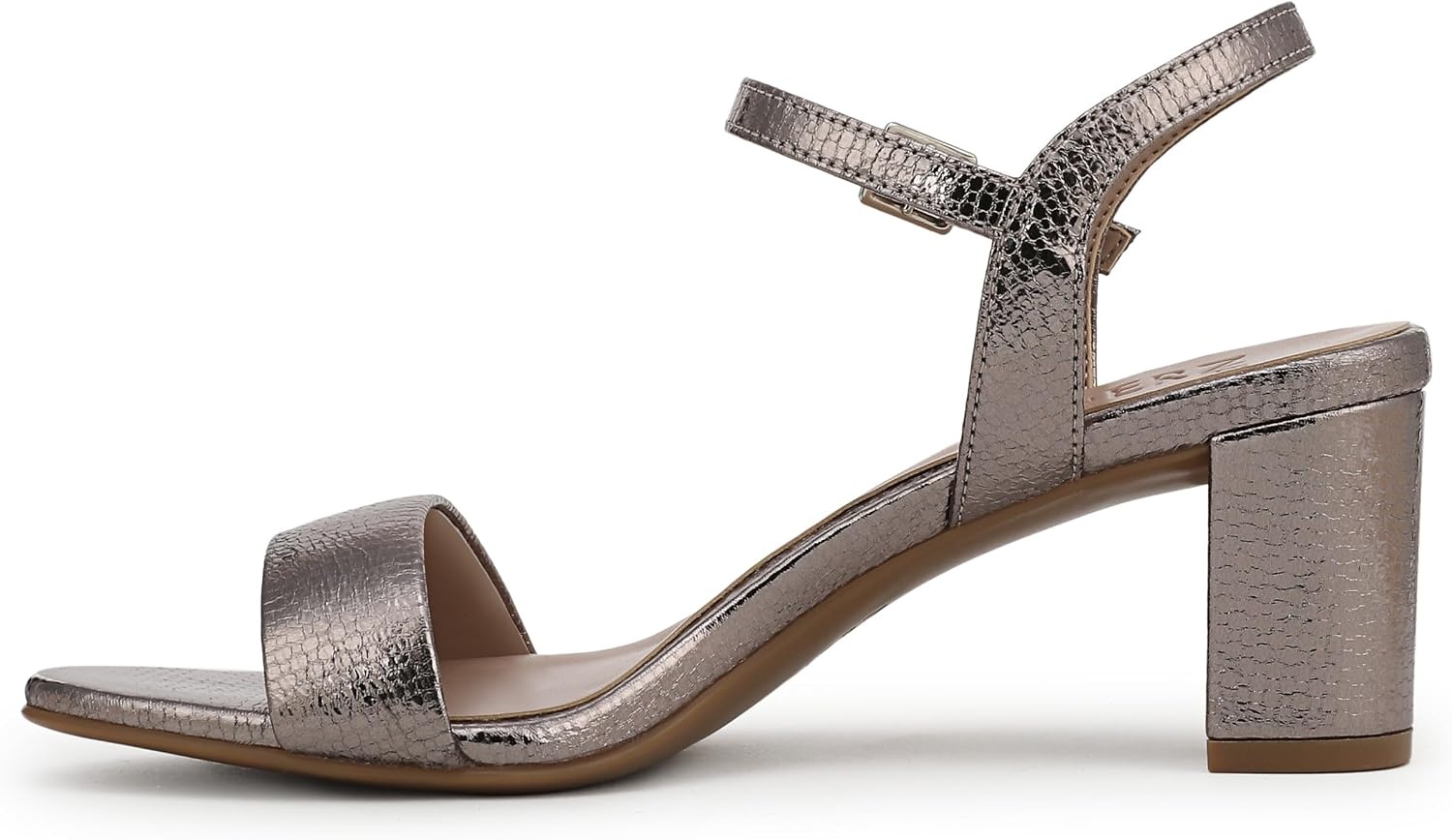 image:imageNaturalizer Womens Bristol SandalPatina Pewter Faux Leather