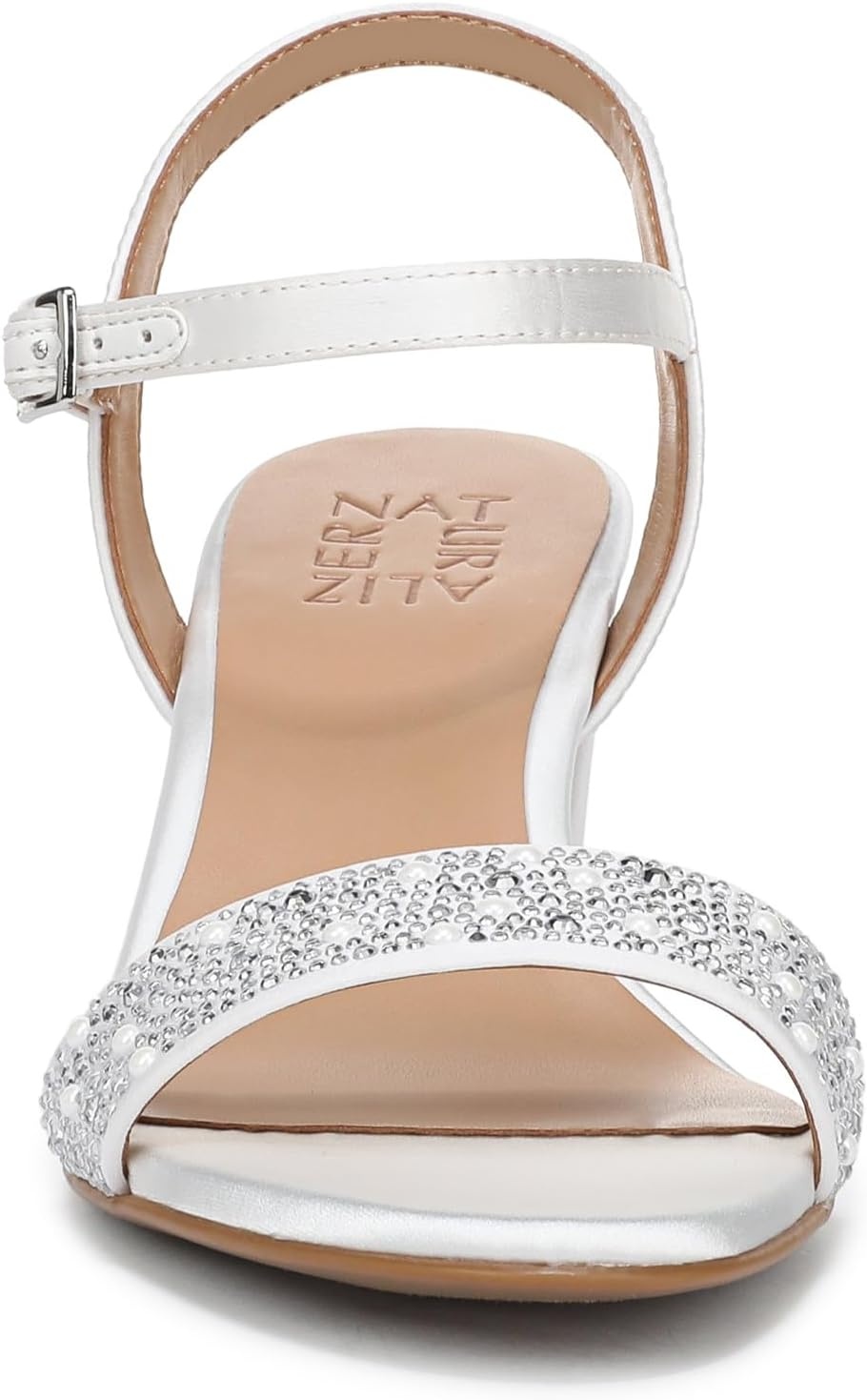 image:imageNaturalizer Womens Bristol SandalPearl White SatinPearls