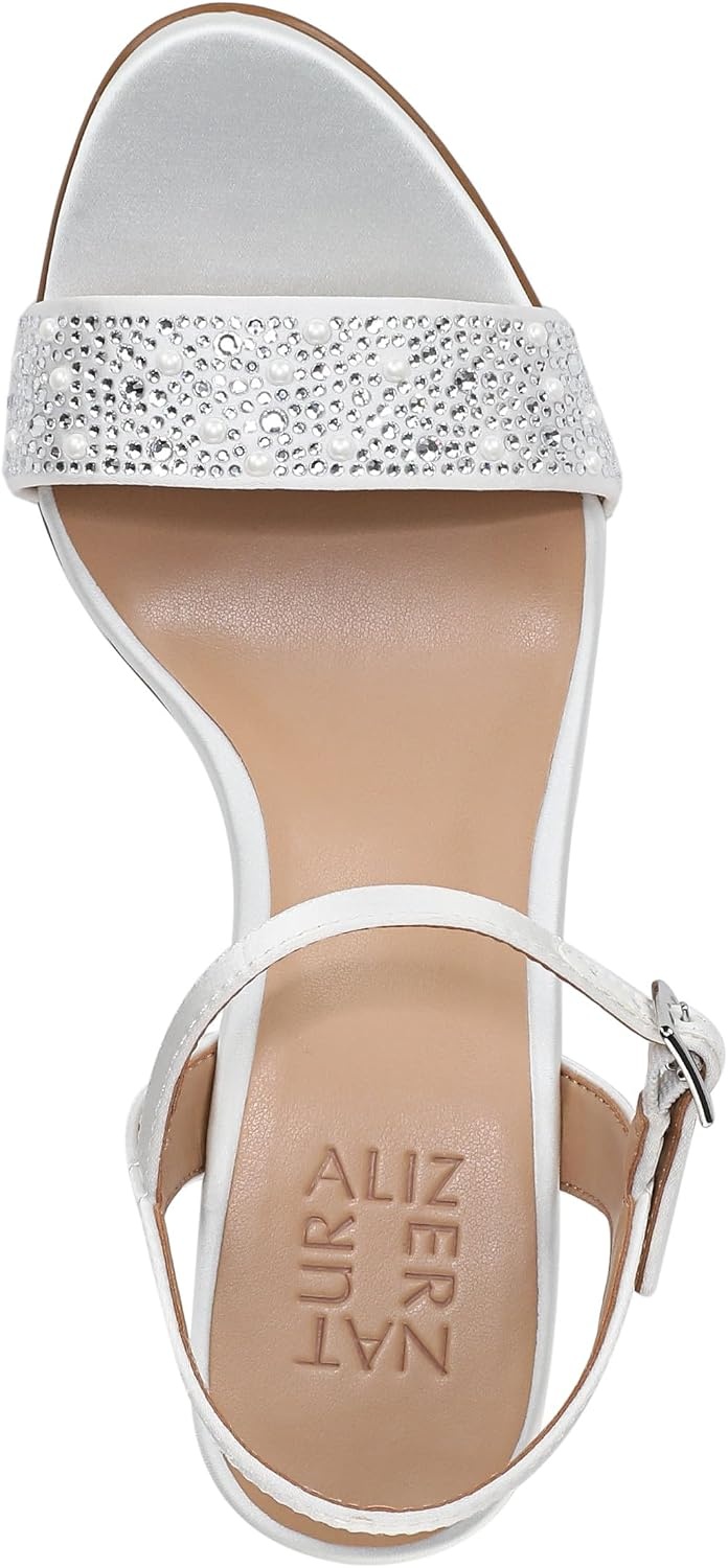 image:imageNaturalizer Womens Bristol SandalPearl White SatinPearls