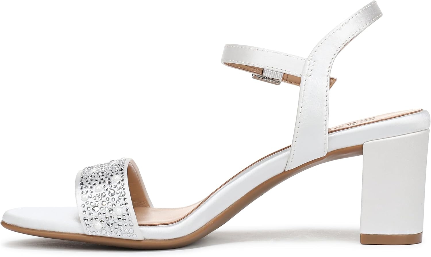 image:imageNaturalizer Womens Bristol SandalPearl White SatinPearls