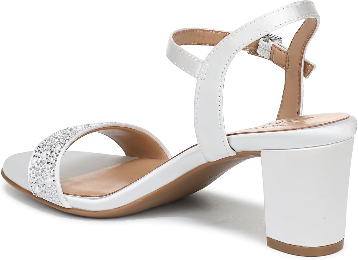 image:imageNaturalizer Womens Bristol SandalPearl White SatinPearls