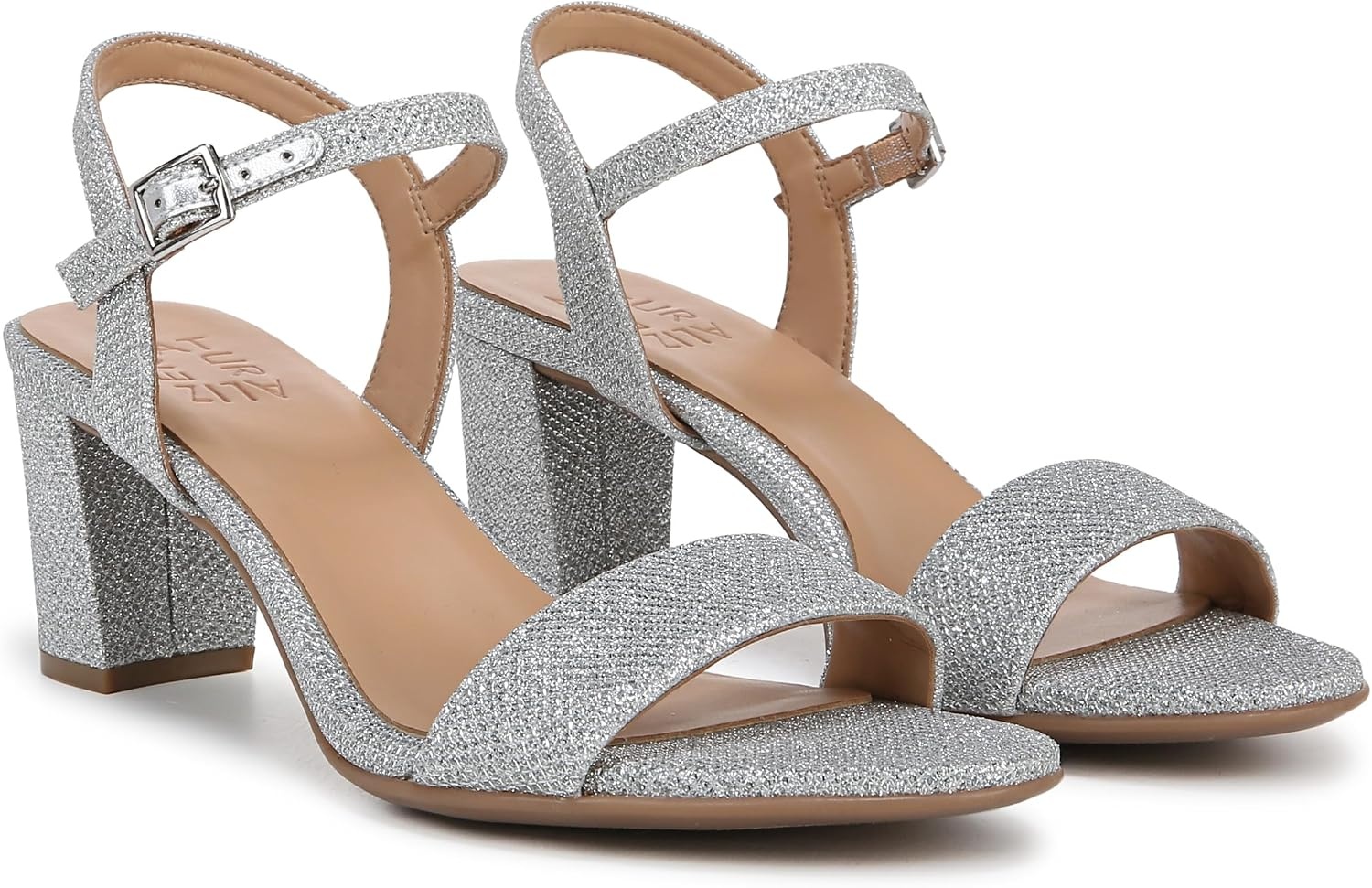 image:imageNaturalizer Womens Bristol SandalSilver Metallic Fabric