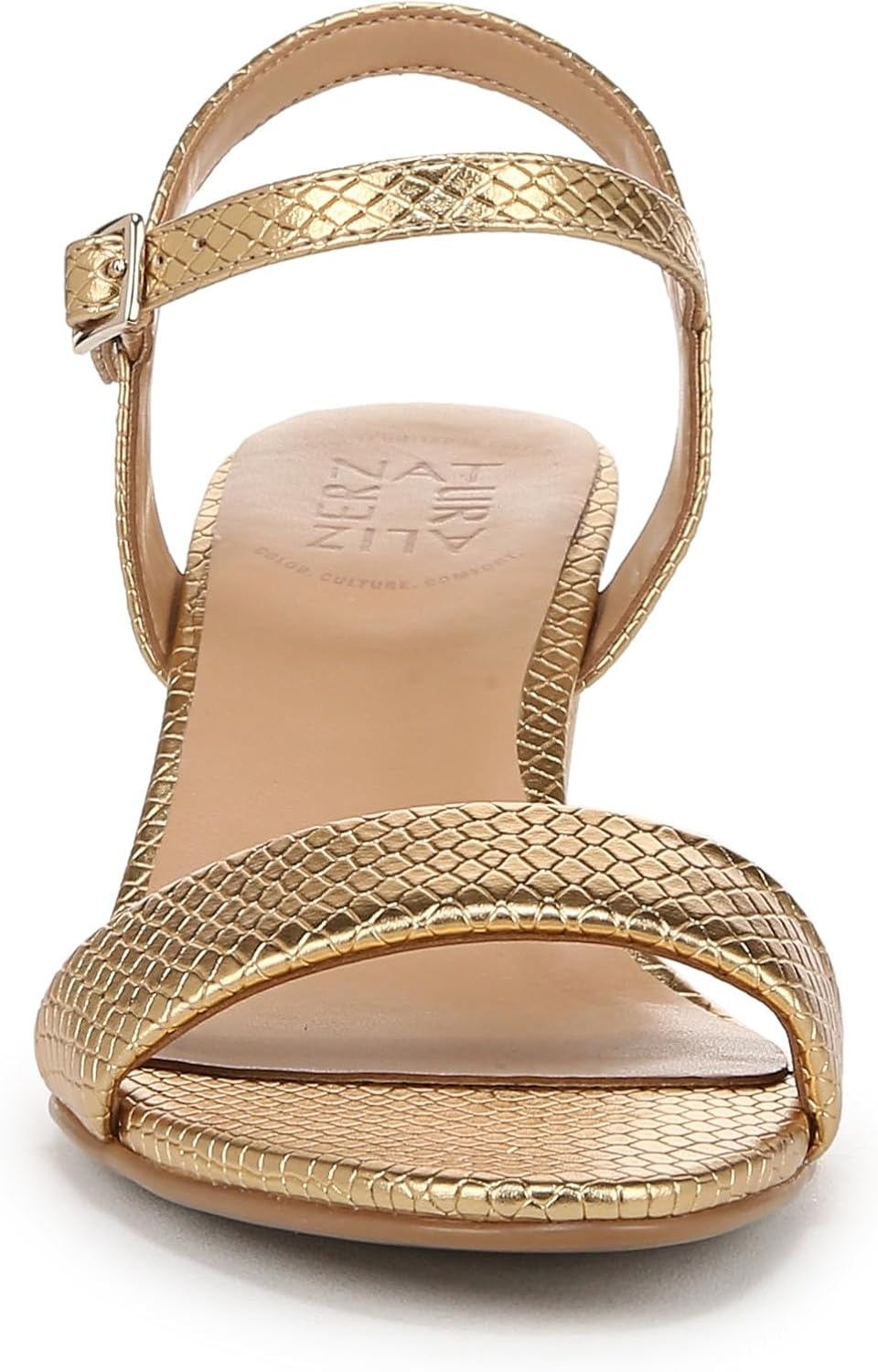 image:imageNaturalizer Womens Bristol SandalYellow Metallic Snake