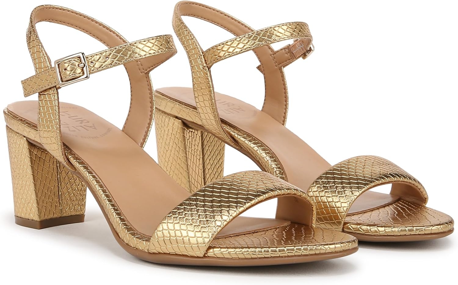 image:imageNaturalizer Womens Bristol SandalYellow Metallic Snake