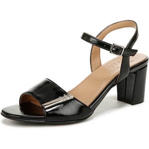 Naturalizer Women’s, Bristol Sandal(Black With Ornament)