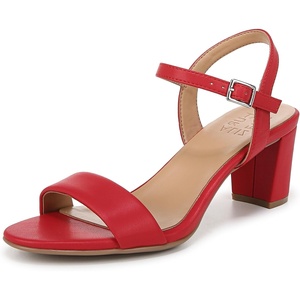 Naturalizer Women’s, Bristol Sandal(Crimson Red Smooth)
