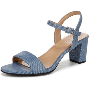 Naturalizer Women’s, Bristol Sandal(Denim Blue Metallic Twill)