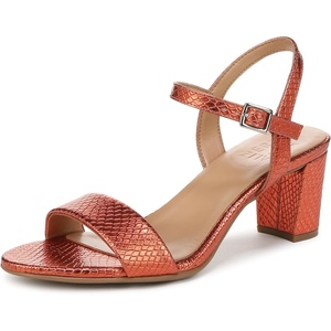 Naturalizer Women’s, Bristol Sandal(Orange Metallic Snake)
