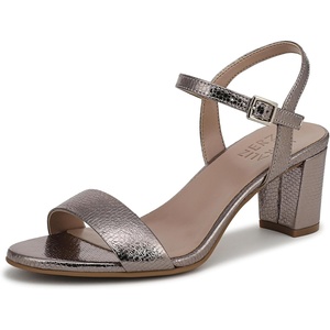 Naturalizer Women’s, Bristol Sandal(Patina Pewter Faux Leather)