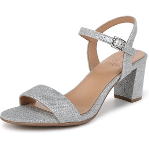Naturalizer Women’s, Bristol Sandal(Silver Metallic Fabric)